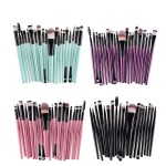 Makeup Brush Set Factory - Hot Sale Colorful 20 Pcs Diamond