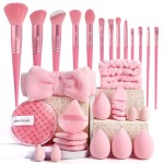 Makeup Brush Set Factory - Professional 40-Piece Cosmetics Synthetic