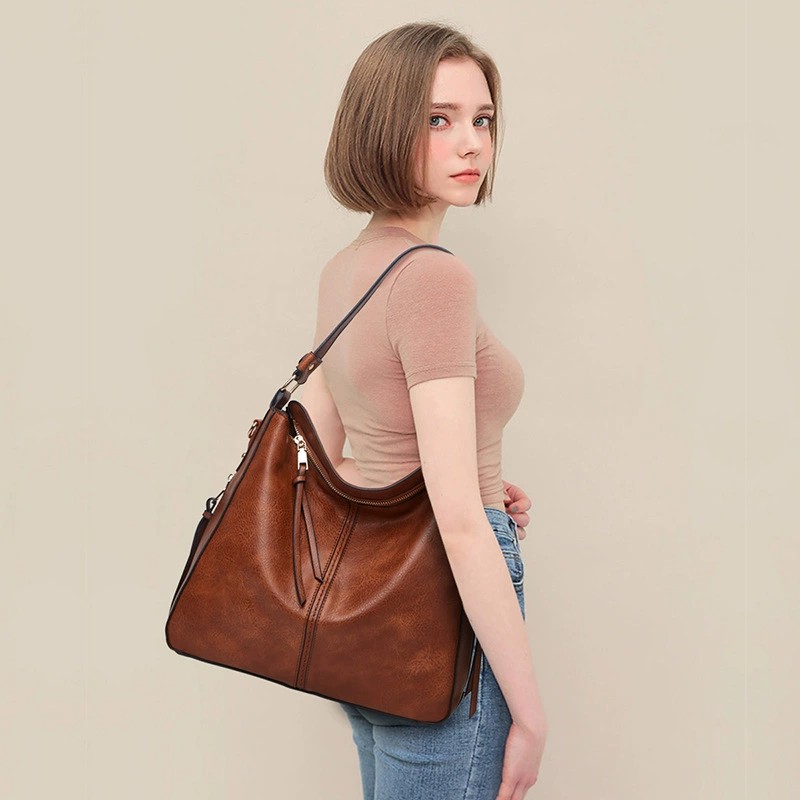 Crossbody Bag Manufacturer - Wholesale Custom PU Leather Hobo Tote