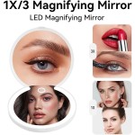 LED Mirror Factory - Rechargeable Portable Foldable Handheld