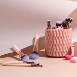 Makeup Set Manufacturer - Hot Sale 18-Pink Practical Rotating