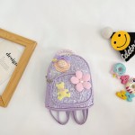School Backpack Manufacturer - Cute Cartoon Print Glitter Bling