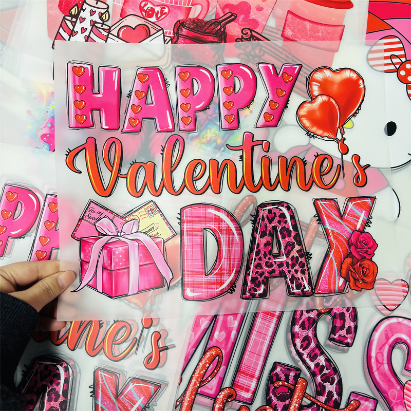DTF Transfer Sticker Factory - Custom Valentine's Day Design