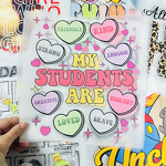 Heat Transfer Sticker Manufacturer - Custom Valentine's Day Design