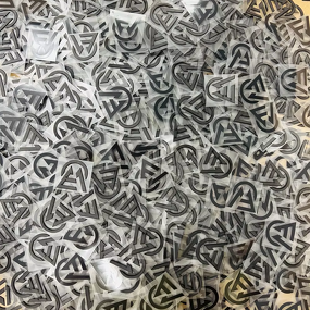 3D Logo Transfer Sticker Manufacturer - Customized Reflective Silver