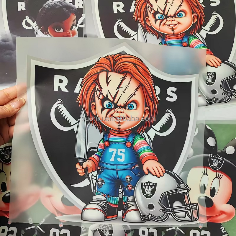 NFL DTF Heat Transfer Factory - High Quality Plastisol Printed