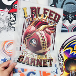 DTF Heat Transfer Factory - Custom Florida State Team Design