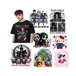 DTF Custom Logo Transfer Manufacturer - Hot Selling Plastisol Iron-on