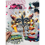 DTF Transfers Factory - Low MOQ NFL Ready to Press Stickers