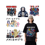 DTF Custom Logo Transfer Manufacturer - Hot Selling Plastisol Iron-on