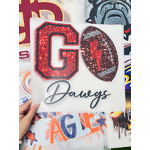 DTF Transfer Sticker Factory - Custom University Team Design