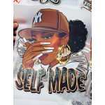 DTF Prints Manufacturer - Black Girl Design Custom Transfer