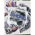 DTF Heat Press Transfer Factory - Custom Baltimore Ravens Logo