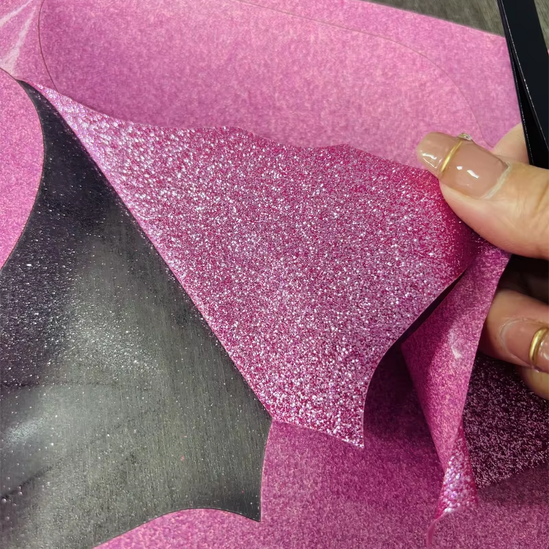 3D Silicone Heat Transfer Factory - Wholesale Flash Rainbow Material