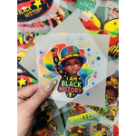 Juneteenth Iron Sticker Factory - High Quality Vinyl Print-on-demand