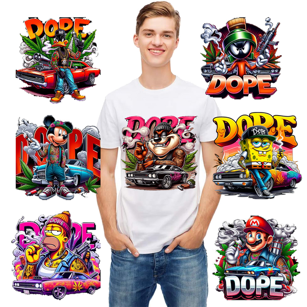 DTF Designs Manufacturer - High Quality DOPE Plastisol Transfer