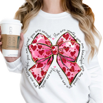 DTF Film Printed Patches Factory - Bow Design Heat Transfer