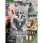 NFL DTF Heat Transfer Factory - High Quality Plastisol Printed