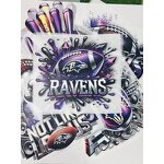 DTF Heat Press Transfer Factory - Custom Baltimore Ravens Logo
