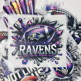 DTF Transfer Printing Manufacturer - Baltimore Ravens Design