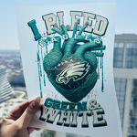 Heat Transfer Printing Manufacturer - NFL Plastisol HTV Sticker