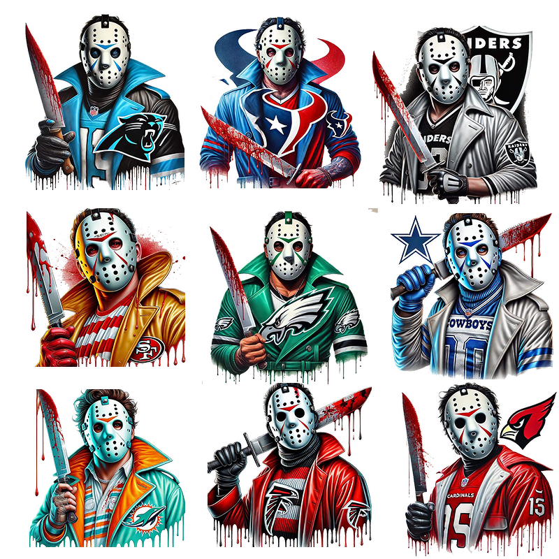 DTF Transfers Factory - Customization NFL Team Design Wholesale