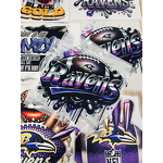 DTF Transfer Printing Manufacturer - Baltimore Ravens Design
