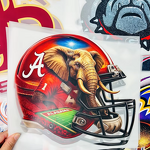 DTF Transfer Sticker Factory - Custom University Team Design