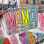 DTF Transfers Factory - MAMA Custom Waterproof PET Transfers