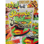 Juneteenth DTF Sticker Manufacturer - Custom Shirts Heat Transfer