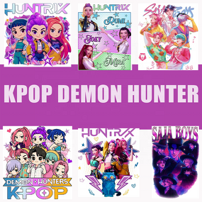 DTF Sticker Manufacturer - Hot Selling Kpop Iron-on Transfer