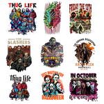 DTF Heat Transfer Sticker Manufacturer - Halloween Vinyl HTV Design