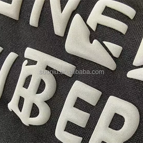 Silicone Heat Transfer Patch Manufacturer - 3D HTV Puff Printing