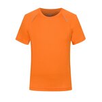 T-Shirt Factory - Heavyweight Polyester O-neck Plus Size Plain Tee