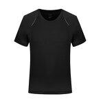 T-Shirt Factory - Heavyweight Polyester O-neck Plus Size Plain Tee