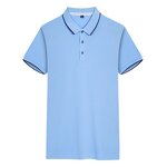 Polo Shirt Factory - Customize Summer Men's Loose Lapel Embroidered