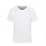 T-Shirt Factory - Heavyweight Polyester O-neck Plus Size Plain Tee