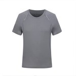 T-Shirt Factory - Heavyweight Polyester O-neck Plus Size Plain Tee