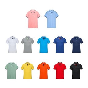 Polo Shirt Factory - Customize Summer Men's Loose Lapel Embroidered