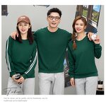 Sweater Factory - Wholesale Crewneck Plain Cotton Embroidered Sweater