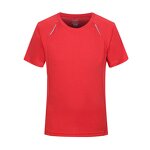 T-Shirt Factory - Heavyweight Polyester O-neck Plus Size Plain Tee