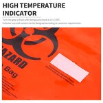 Autoclave Bag Manufacturer - Red Disposable 50 Micron PE Bag