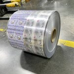 Plastic Film Manufacturer - Custom Logo Printed PE PET Film Rolls