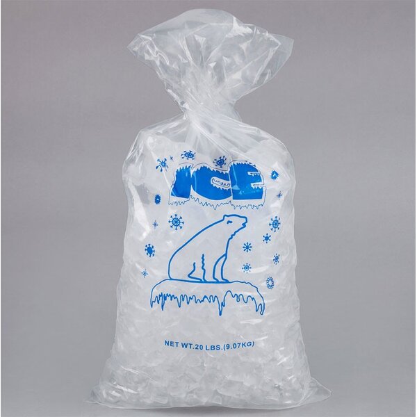 Ice Bag Factory - Custom Gravure Printed LDPE Recyclable Bag