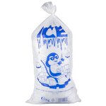 Ice Packaging Bag Manufacturer - Heavy Duty PE Flat Top Disposable Bag