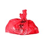 Autoclave Bag Manufacturer - Red Disposable 50 Micron PE Bag