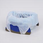 Potty Liner Bag Manufacturer - Disposable PE Seat Bags with Handle