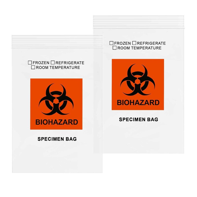 Biohazard Specimen Bag Manufacturer - Customized Lab Biodegradable Bag