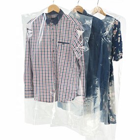 Garment Bag Factory - Custom Printing Clear PE Dry Cleaning Cover