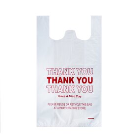 Biodegradable Vest Bag Manufacturer - Customized 100% Compostable Bag